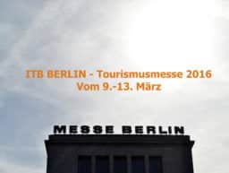 Die ITB Tourismusmesse 2016 in Berlin