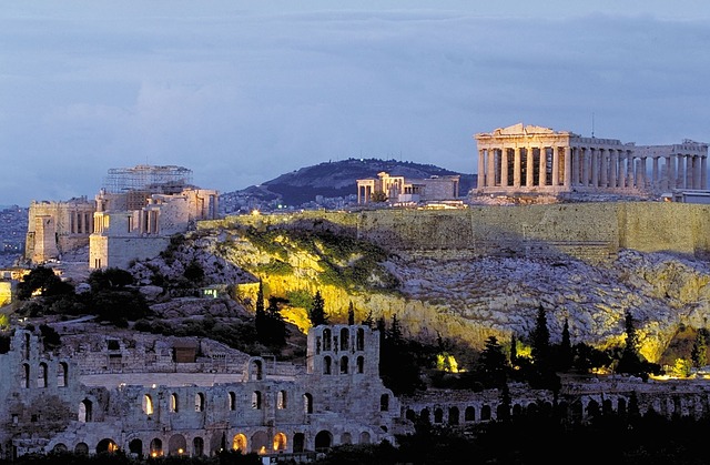 Die Akropolis in Griechenland