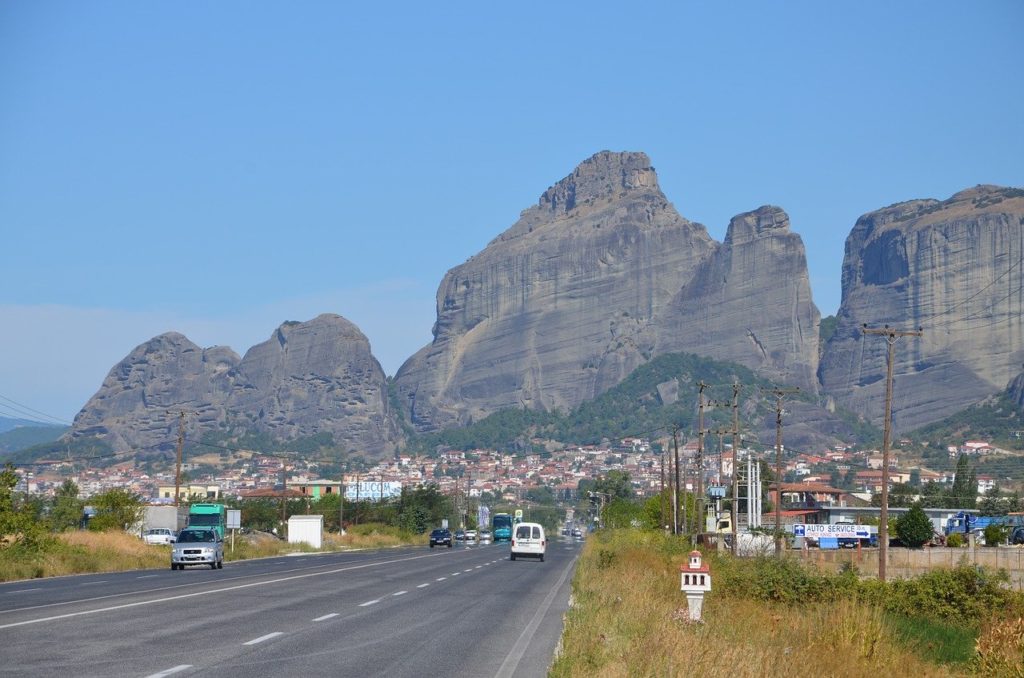 Auf den Weg nach Kalambaka