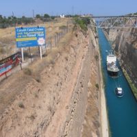 Kanal von Korinth (Halbinsel Peloponnes)