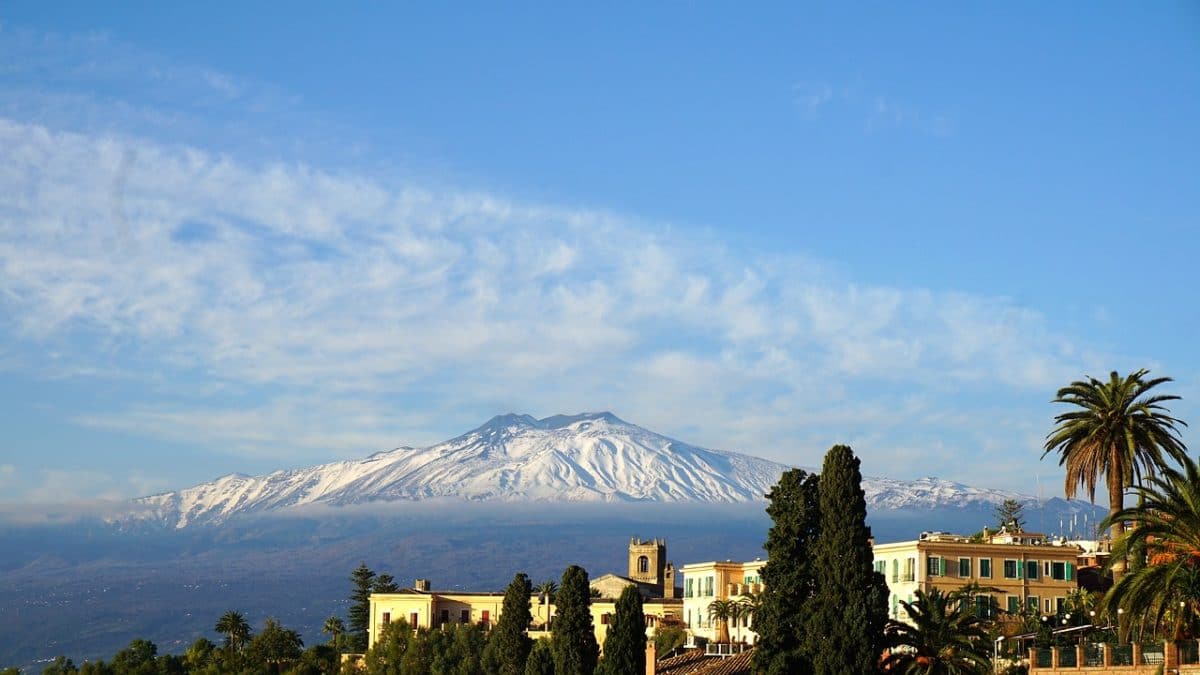 Vulkan Ätna auf Sizilien